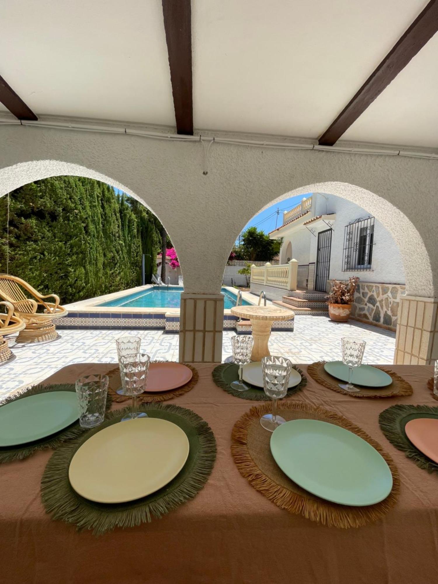 Villa Con Piscina A 5 Min A Pie De La Playa Y Pau5 엘 캄펠로 외부 사진